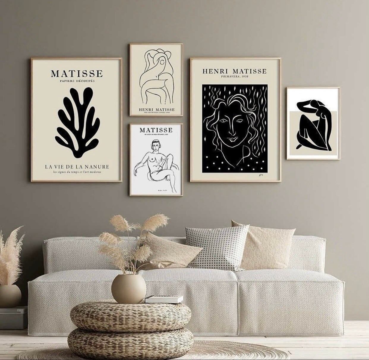 5 Piece frames