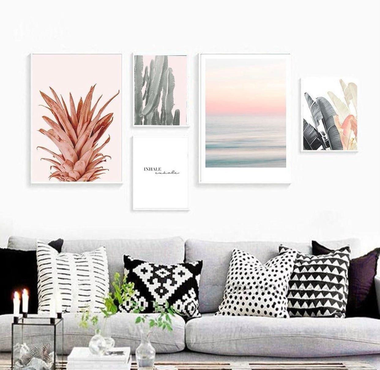 5 Piece frames