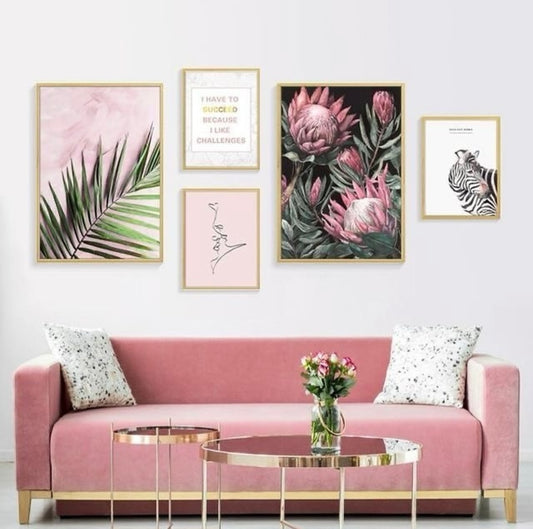 5 Piece frames