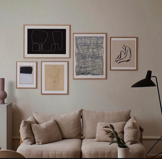 5 Piece frames