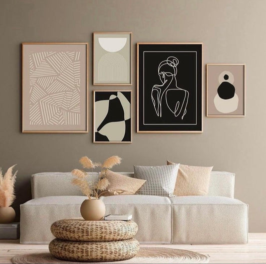5 Piece Unique frames