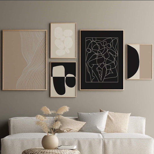 5 Piece frames