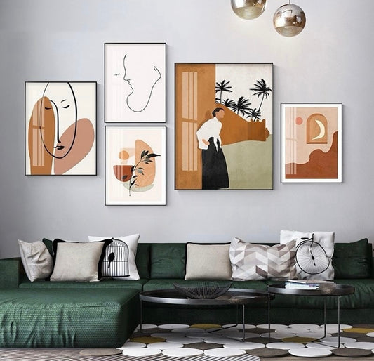 5 Piece frames