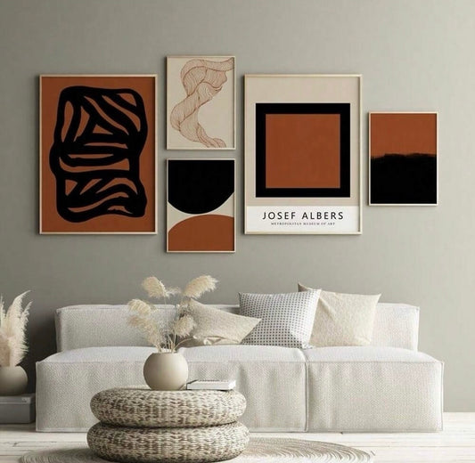 5 Piece frames