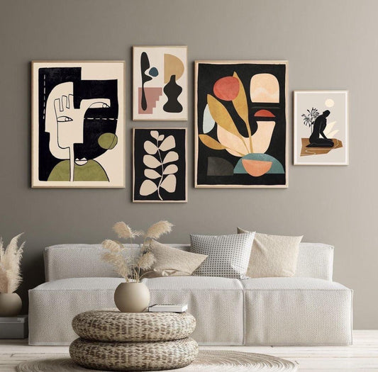 5 Piece frames