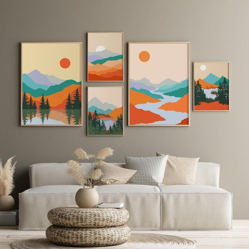 5 Piece frames