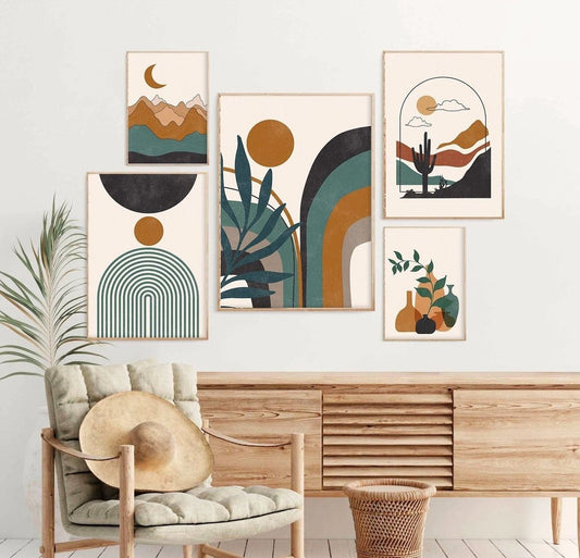 5 Piece frames