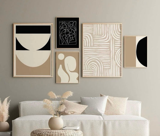 5 Piece frames
